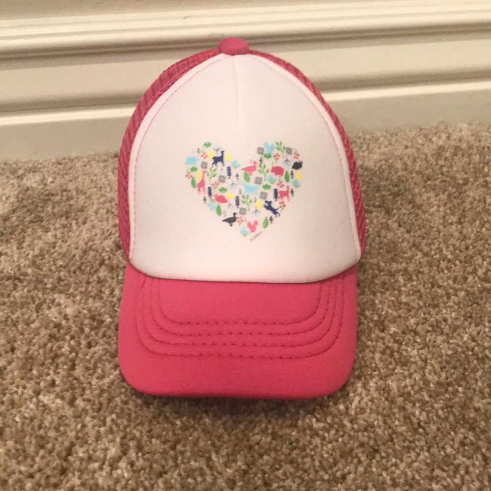 Infant girls baseball hat